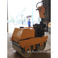 Venta caliente pequeño rodillo vibratorio maquinaria de compactación del suelo FYL-S600C